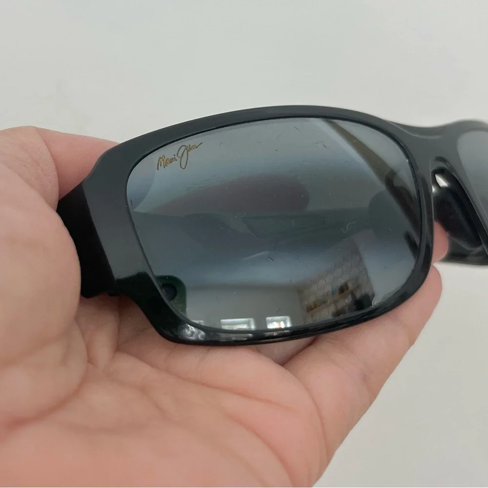 Maui Jim Bamboo Forest 415 02j Sunglasses Black Polarized Lens READ Unisex